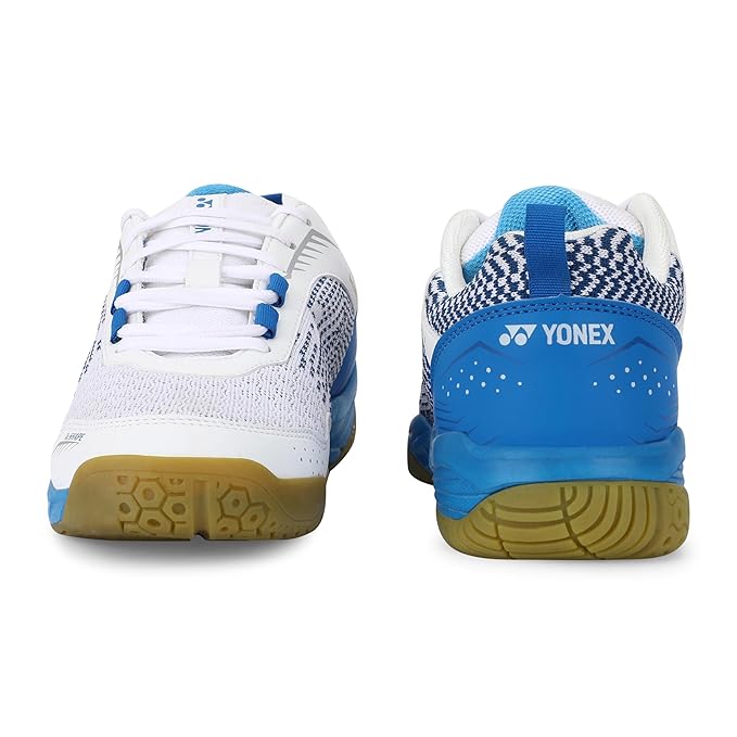 YONEX Badminton Shoes V100i White Blue Hawaii - Image 2