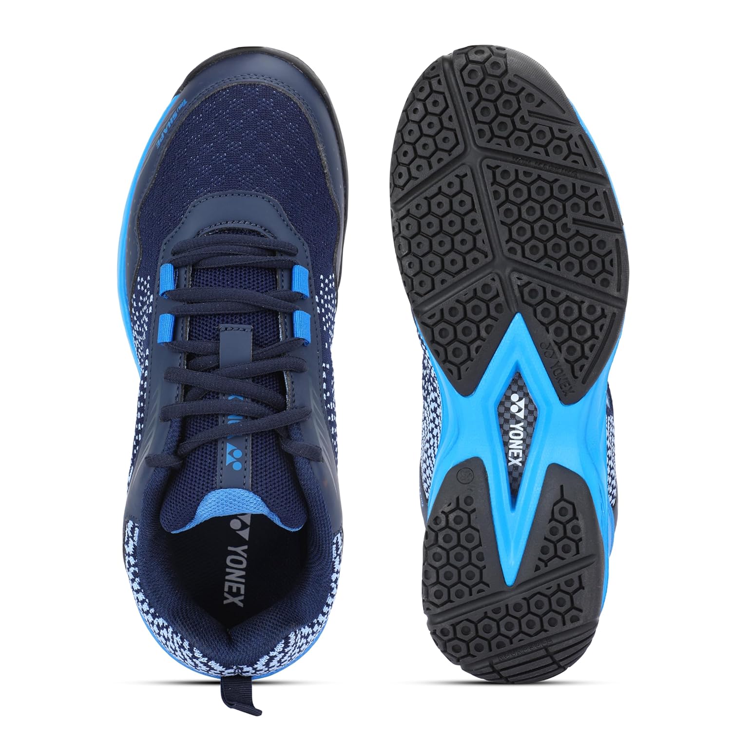 YONEX Badminton Shoes V100i Dark Blue Ceramic - Image 3