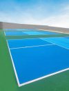 Outdoor Pickleball Court
