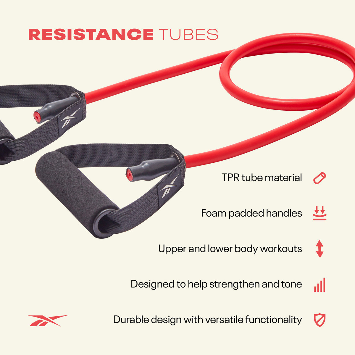 Reebok Resistance Tube Level 3 - Image 8
